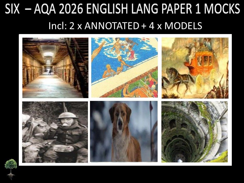 SIX - AQA PAPER 1 | 2026 FULL MOCKS | ANNOTATED | MODELS
