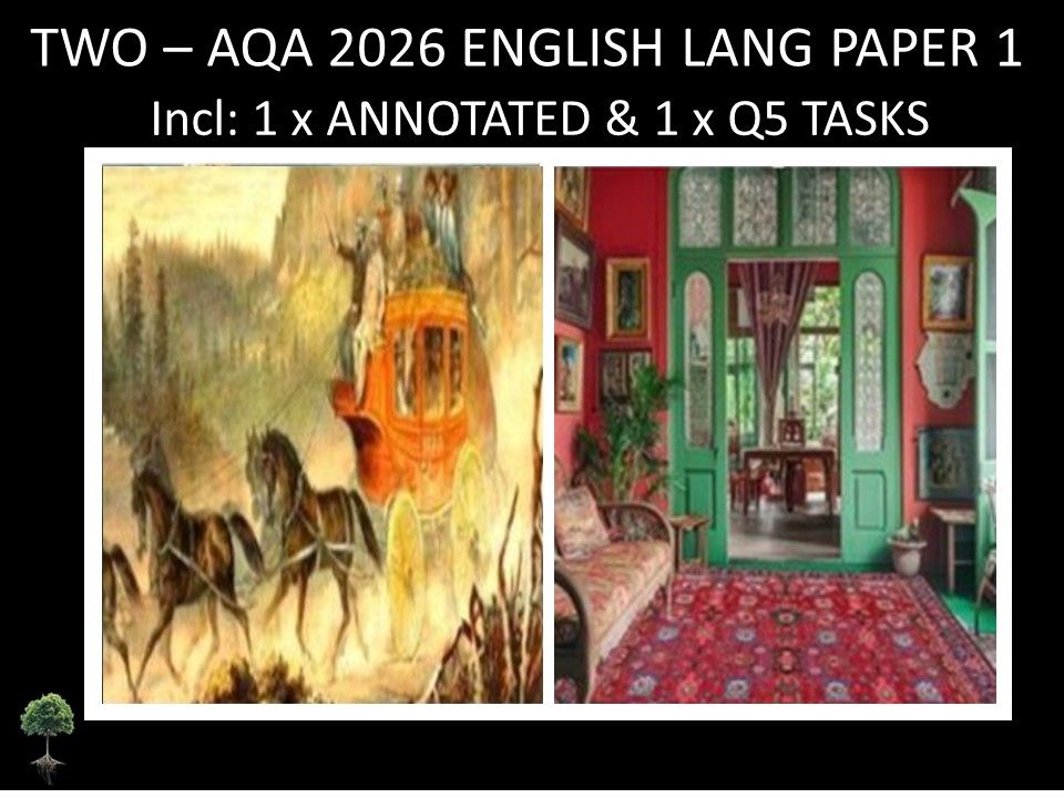 TWO - AQA PAPER 1 | 2026 FULL MOCKS | ANNOTATED | Q5 TASKS