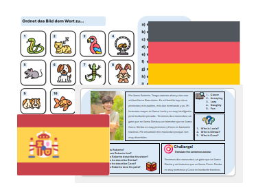 Pets (German & Spanish) – Ready-to-teach