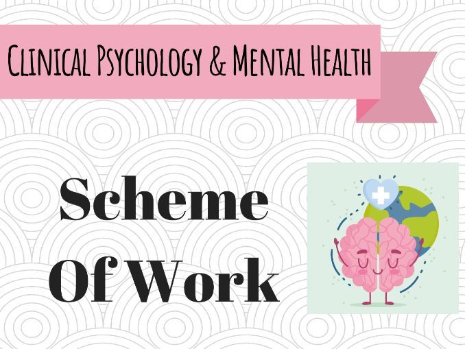 AQA A Level Psychology - Clinical Psychology & Mental Health (NEW SPECIFICATION)
