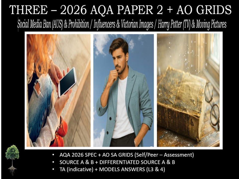 THREE - AQA PAPER 2 | 2026 FULL MOCKS | AO GRIDS