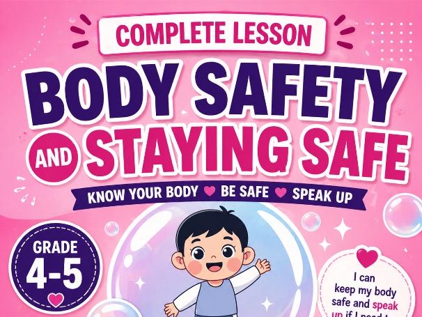 Body Safety PSHE Lesson  Staying Safe Primary.