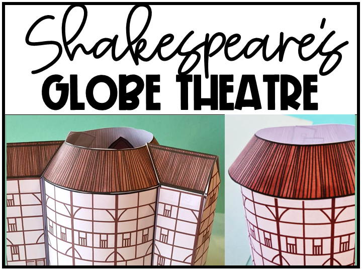 William Shakespeare 3D Globe Theatre Model Craft Activity Hands-on History