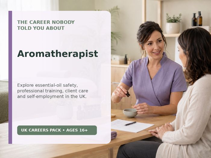 Aromatherapist UK Careers Lesson Pack