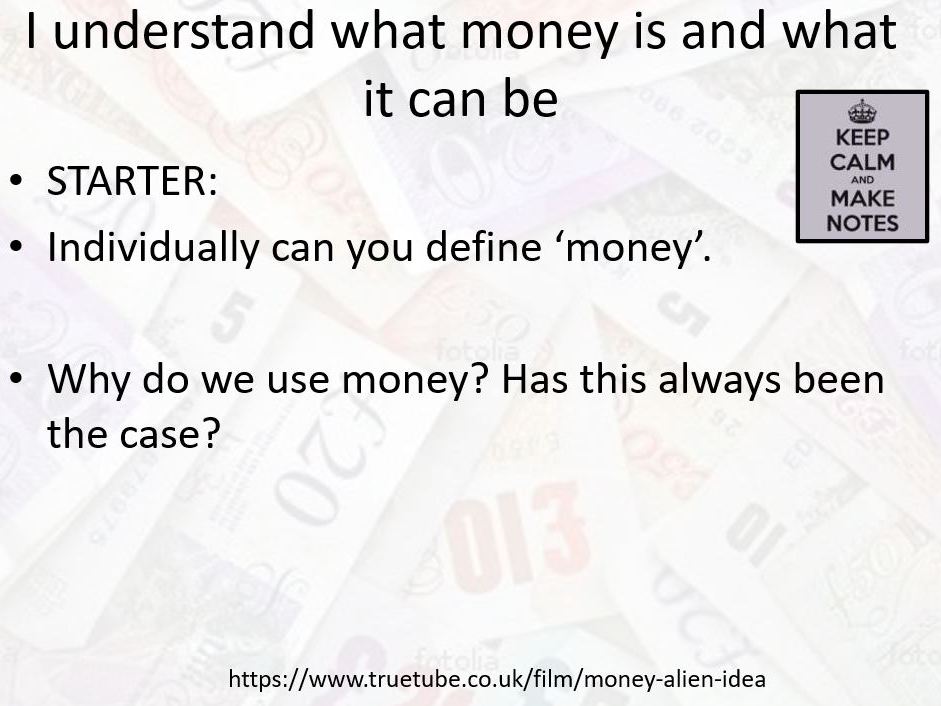 LIBF CEFE Unit 1 Topic 3 What is money PPT
