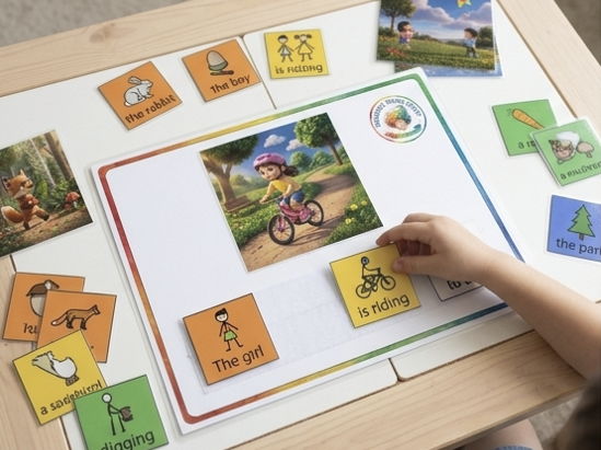 Colourful Semantics Sentence Building Set, Speech Therapy, Visual Support (Complete Set)