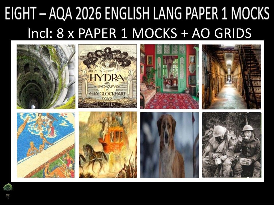 EIGHT - AQA PAPER 1 | 2026 FULL MOCKS | AO GRIDS