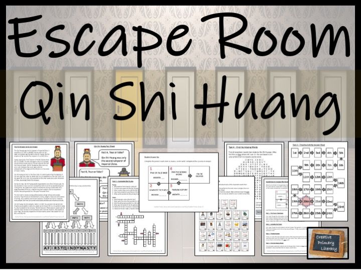 Qin Shi Huang Escape Room Activity