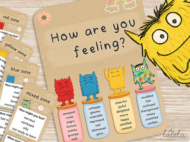 Emotion Zone - EYFS Emotional Regulation Wellbeing Display Pack