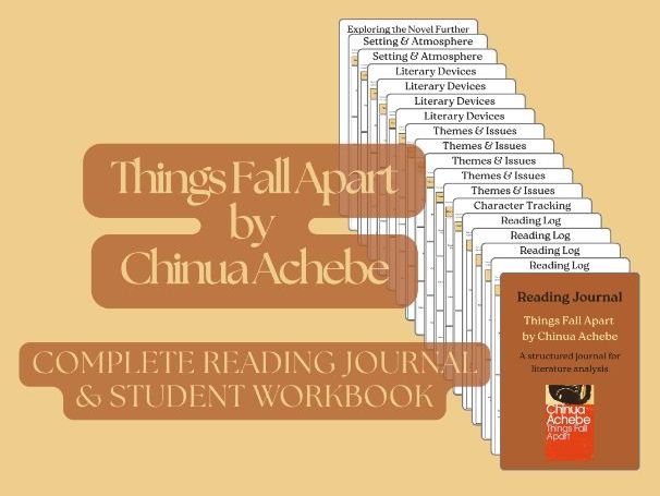 Things Fall Apart by Chinua Achebe – Complete Reading Journal & Study Guide