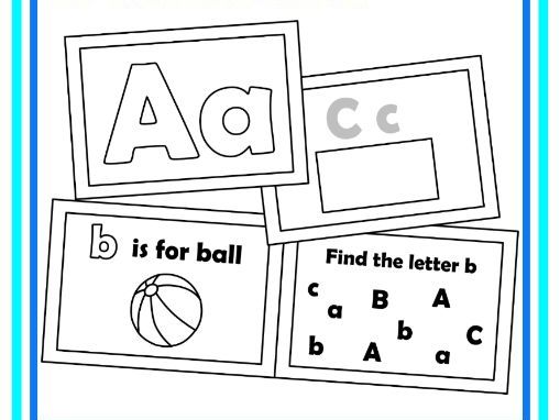 Letters of the Alphabet Mini Books Autism SEND
