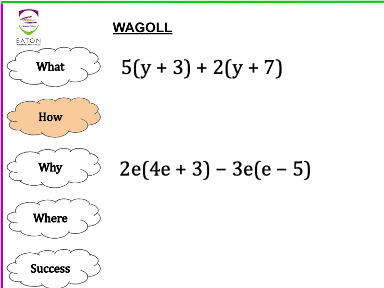 Expanding Single Brackets