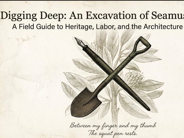 Digging by Seamus Heaney | Senior English Analysis Deck with Learning Activities