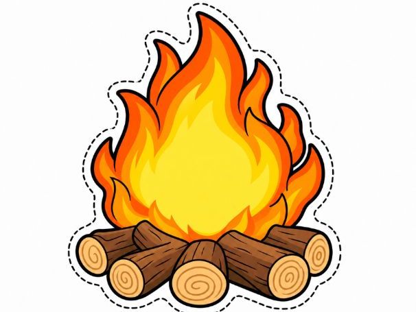 Bonfire Night Display Cut-Out