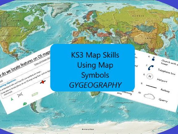 KS3 Map Skills: Recognising Map Symbols