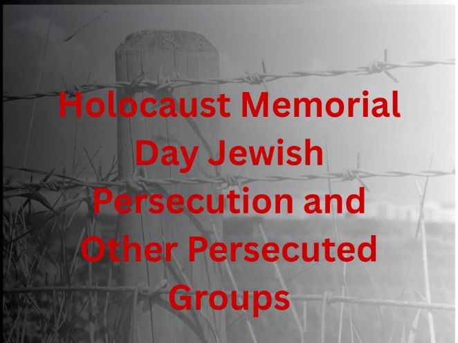 Holocaust Memorial Day PowerPoint: Jewish Persecution and Other Groups