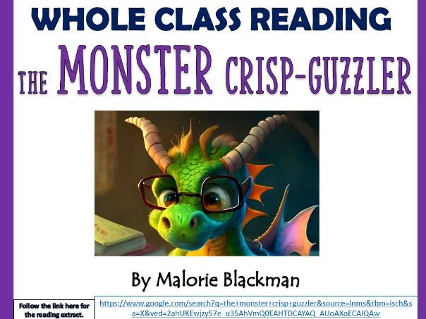 The Monster Crisp-Guzzler - Whole Class Reading Session!