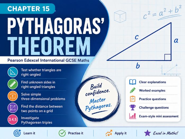 15 - Pythagoras' Theorem Teacher Pack - Pearson Edexcel iGCSE Maths
