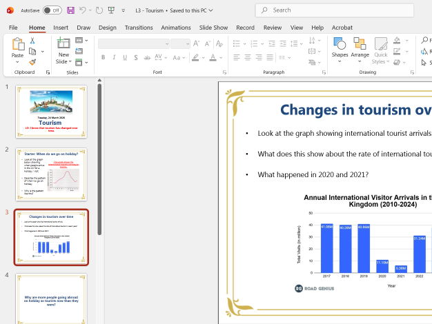 Tourism - Geography Scheme of Work (8 Lessons) | KS2