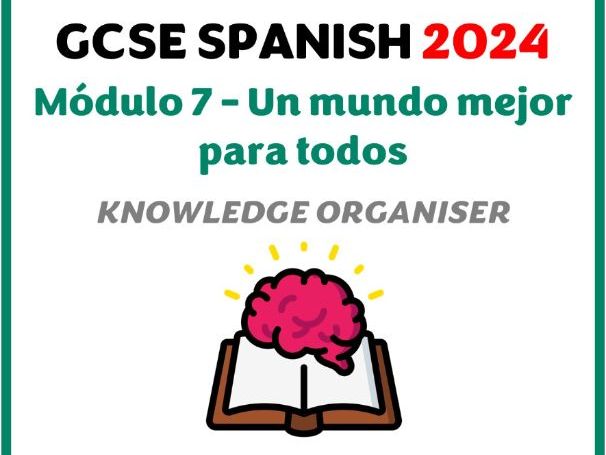 KS4 Spanish - GCSE 2024 - Module 7 (Un mundo mejor para todos) - Knowledge Organiser
