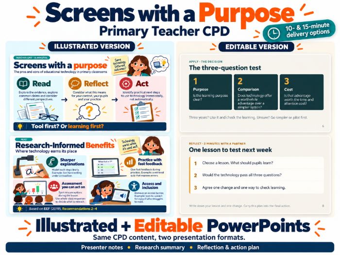 Screens with a Purpose Easy CPD