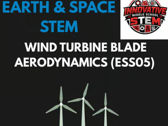 Wind Turbine Blade Aerodynamics STEM Lab ESS05