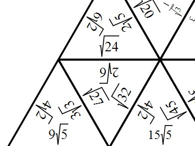 Simplifying Surds Tarsia Free Resource