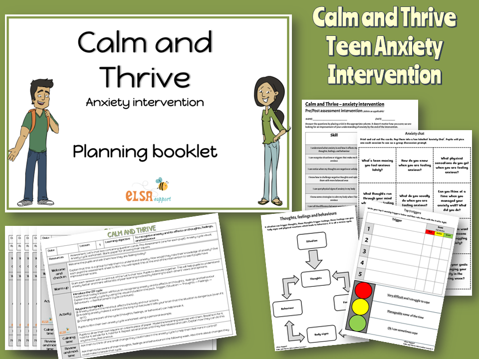 Calm and Thrive Teen Anxiety Intervention
