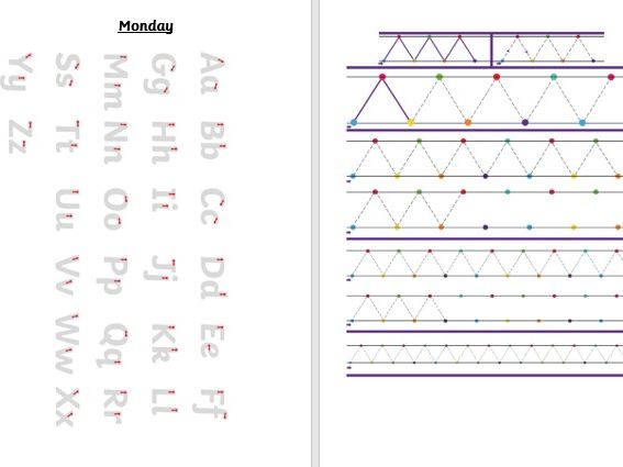 Early morning booklets - number/letter formation, FMC, basic maths, CVC for FS, Year 1