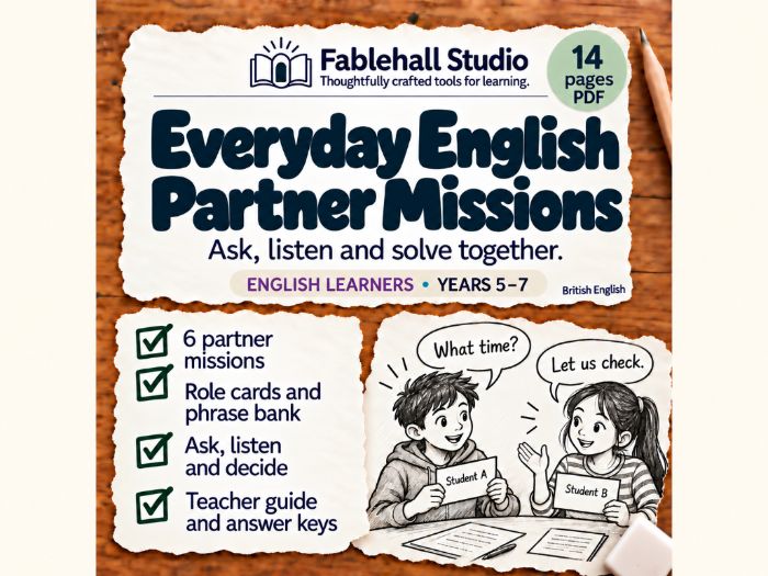 Everyday English Partner Missions