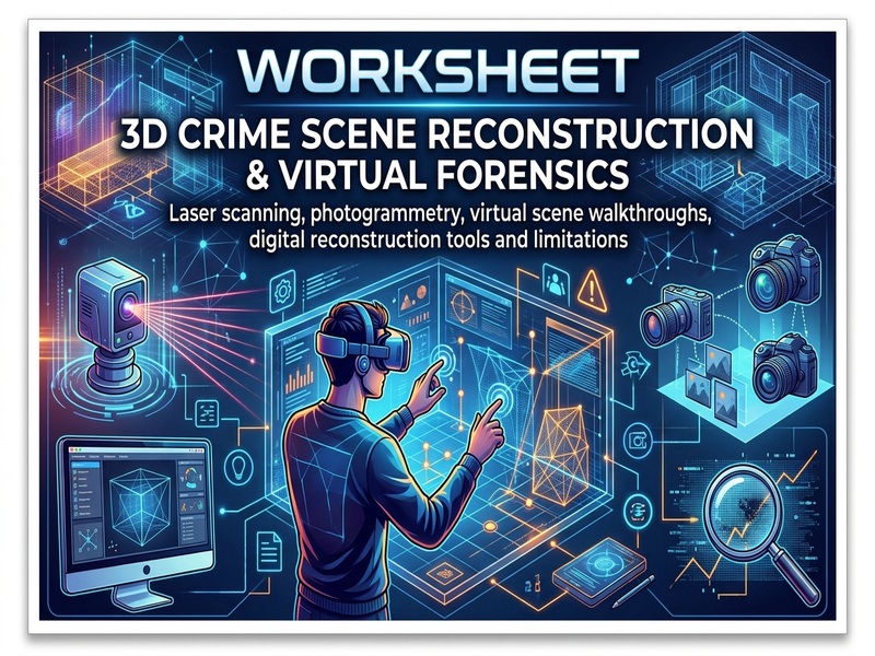 3D Crime Scene Reconstruction & Virtual Forensics