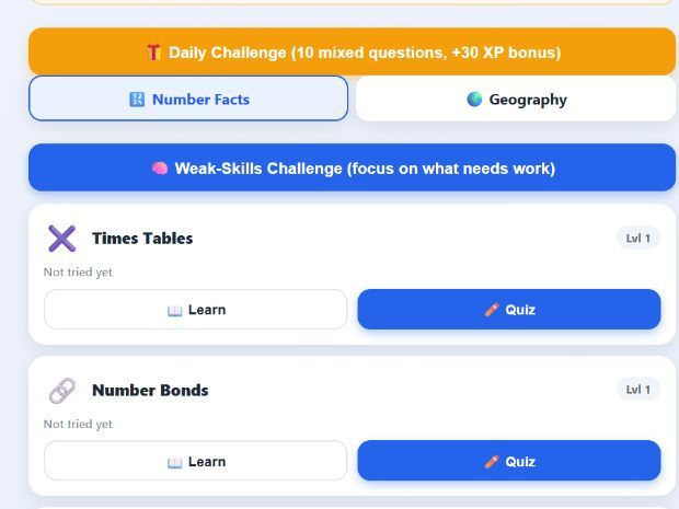 Number Skills