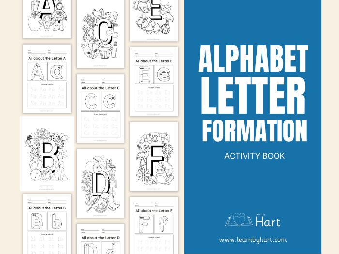 Alphabet Letter Formation Book