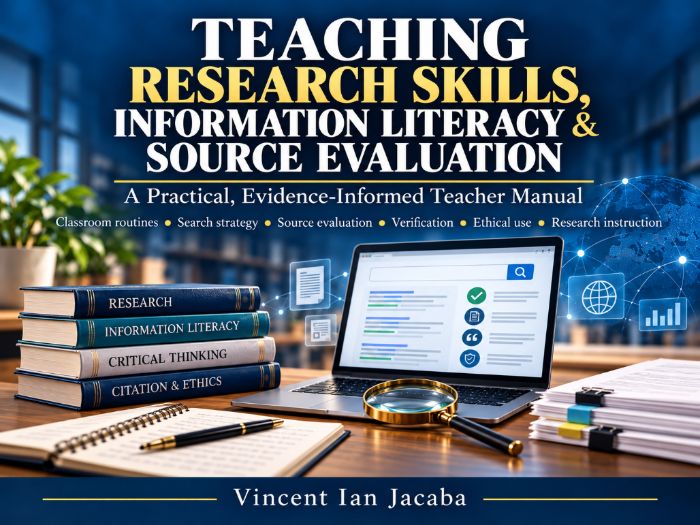 Teaching Research Skills, Information Literacy & Source Evaluation | Teacher Manual