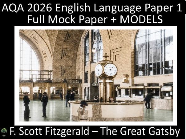 One AQA 2026 GCSE English Language Paper 1 Mock | Models (Gat)
