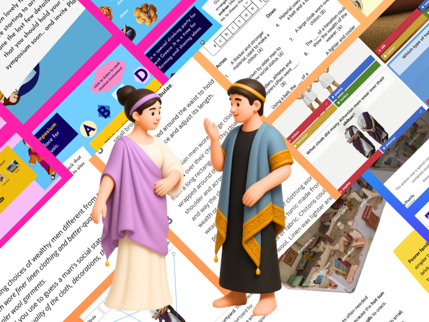 KS2 Ancient Greece - Homes, Fashion and the Symposium