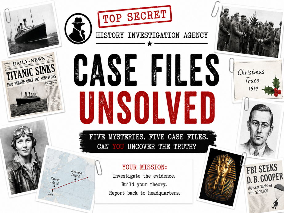 Year 9 History Welcome Lesson | Historical Mysteries, Evidence & Critical Thinking