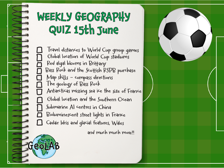 Weekly Geography News Quiz 15th June 2026