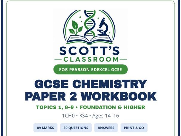 Edexcel GCSE Chemistry Paper 2 Exam Skills