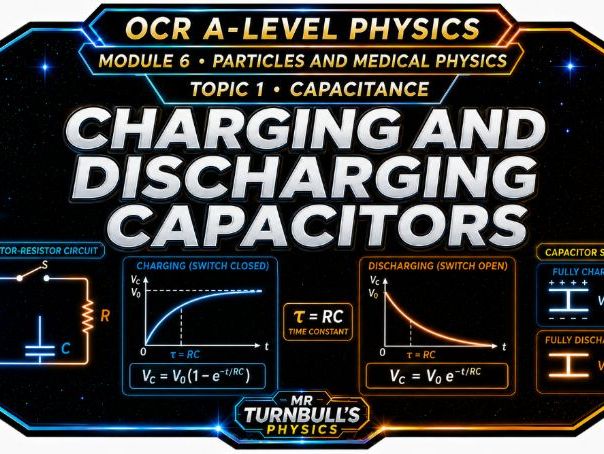 Charging and Discharging Capacitors (OCR A-Level Physics)