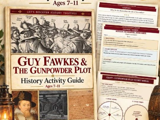 Guy Fawkes & Gunpowder Plot KS2 Worksheets