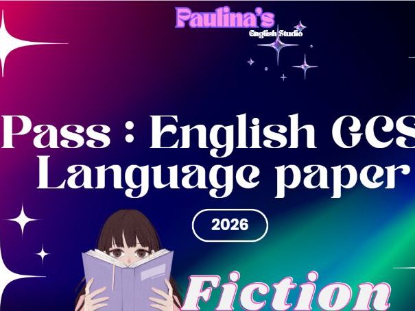 GCSE ENGLISH REVISON BOOKLET 2026 P1