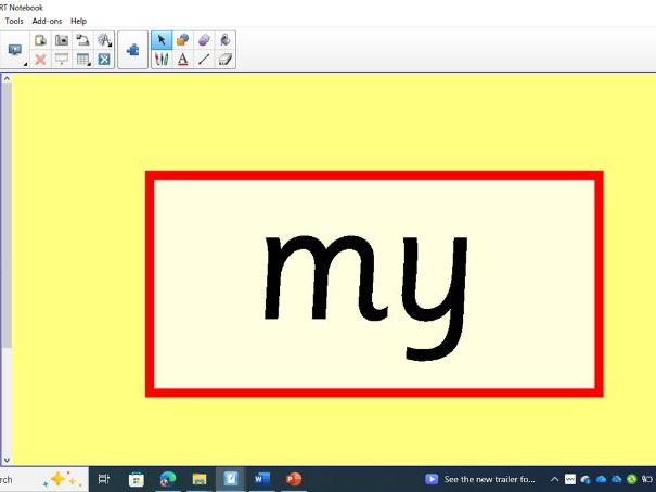 Smart Note Boards - In line with Little Wandle Scheme - Spring 1