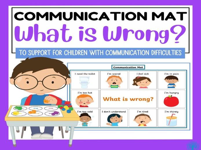What is Wrong Communication Mat Teaching Resources