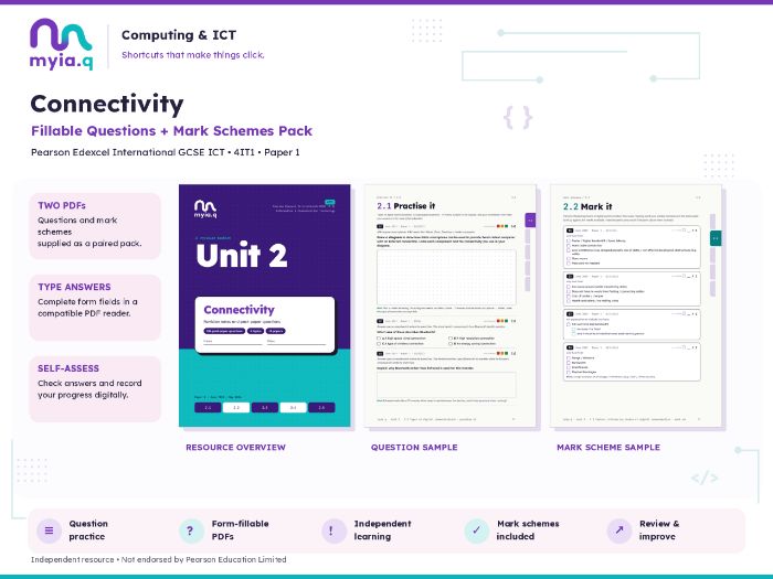 Unit 2 Connectivity (Edexcel GCSE)