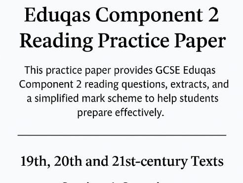 Eduqas Style paper 2