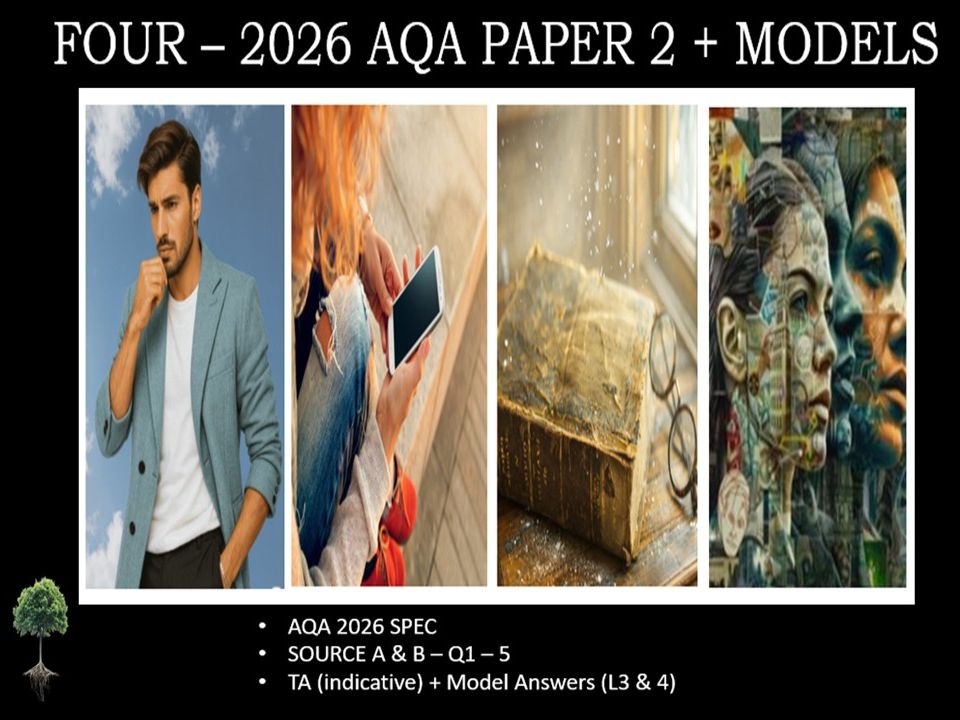 FOUR - AQA PAPER 2 | 2026 FULL MOCKS | MODELS