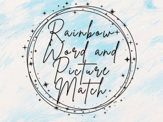Rainbow Picture Match