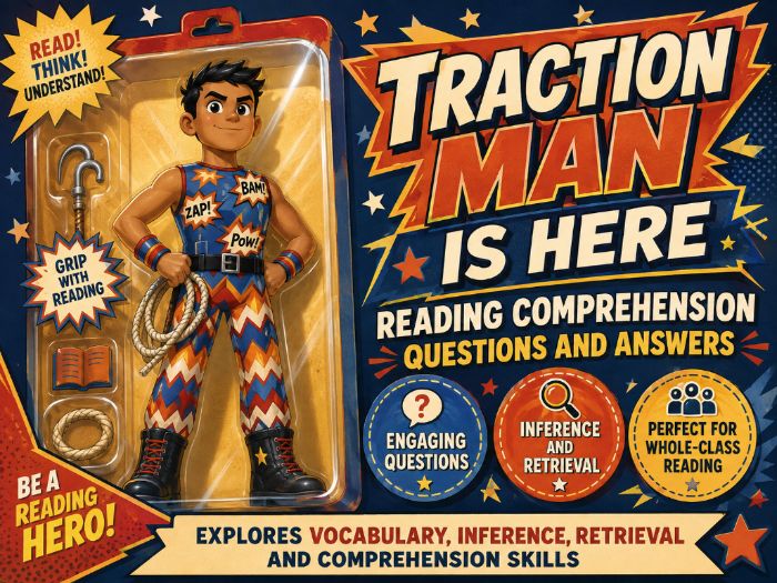 Traction Man Is Here - Comprehension - KS1