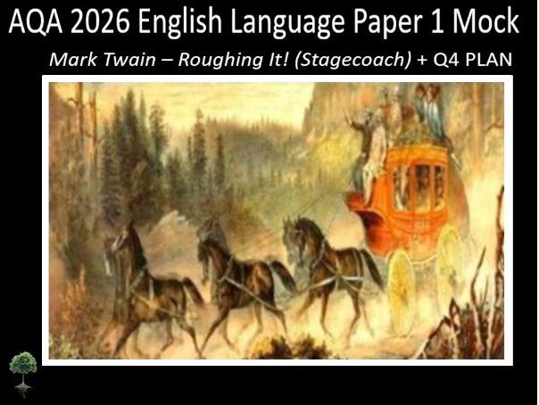 One AQA GCSE English Language Paper 1 Mock | Q4 Plan - (Twa)